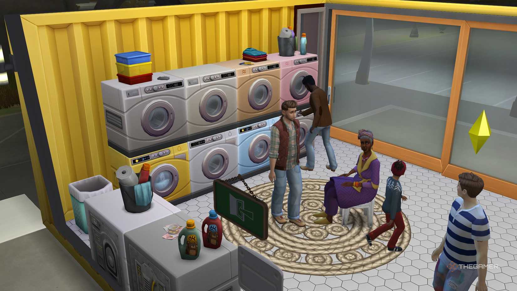 How To Create A Laundromat In The Sims 4: Businesses & Hobbies