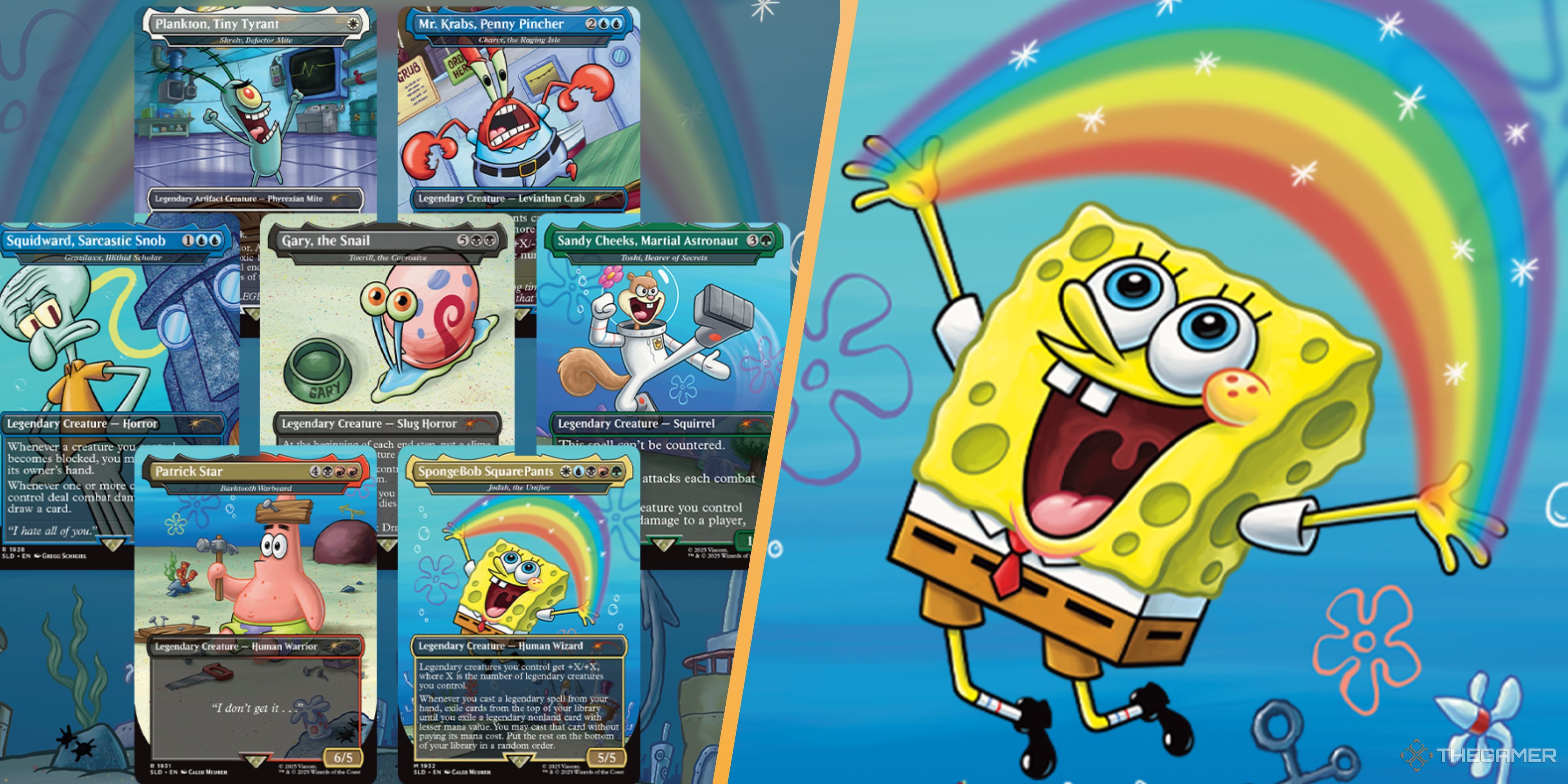 マジック：ザ・ギャザリング MTG SpongeBob SquarePants Bundle SpongeBob SquarePants Bundle MTG Secret Lair - Magic The