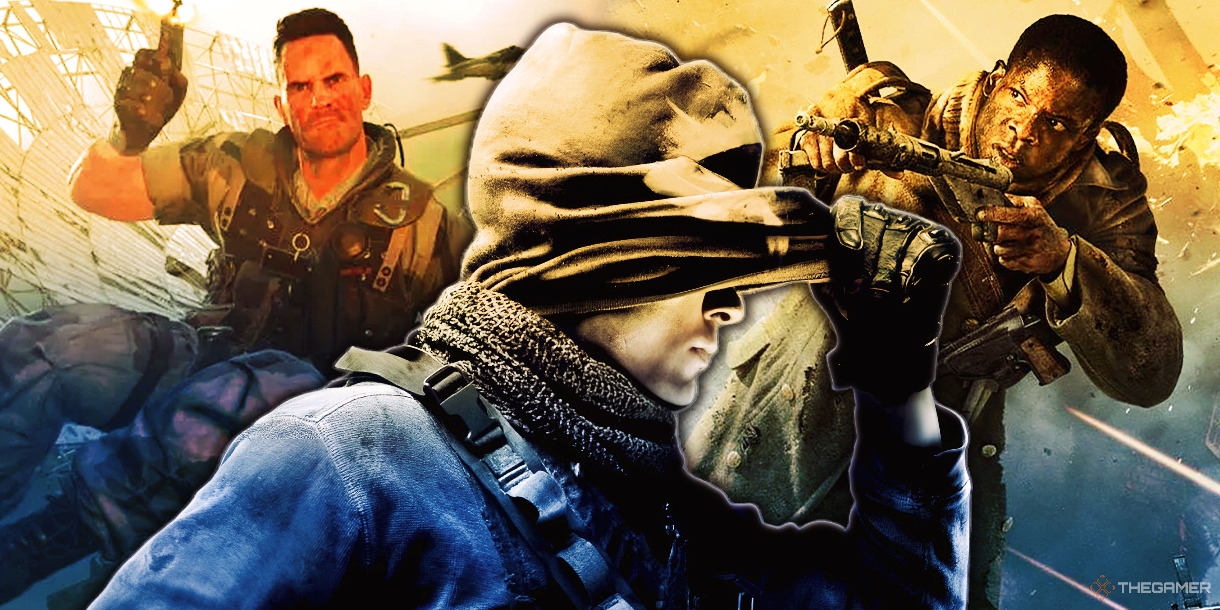 Call of Duty Black Ops 6, Call of Duty Ghosts and Call of Duty Vanguard.