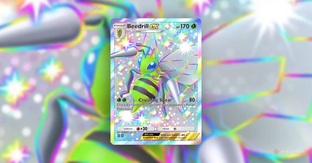 beedrill pokemon card Amazon.com: Pokemon - Beedrill (7/108) - XY Evolutions