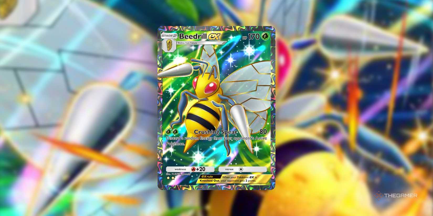 Beedrill Line Shiny Beedrill Card