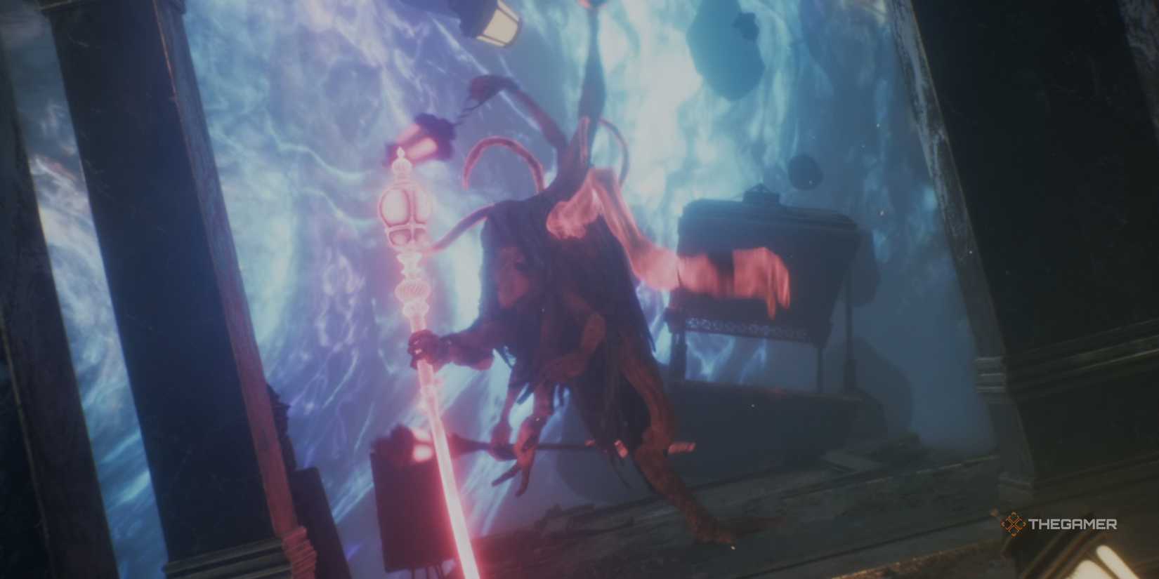thye lampmaster of flying manor lurks in the depths in clair obscur ...