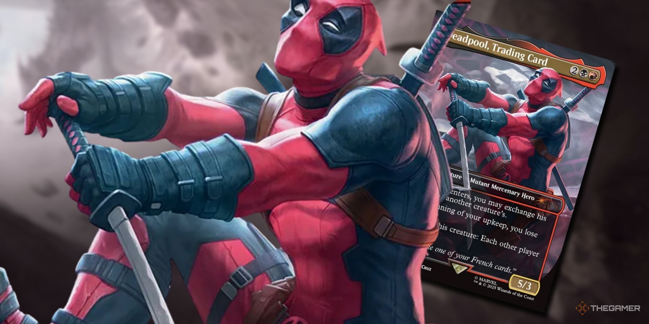 Deadpool, Trading Card mtg 統率者デッキ MTG デッドプールのSecret Lairには新しいヒーローと約4200円の統率者