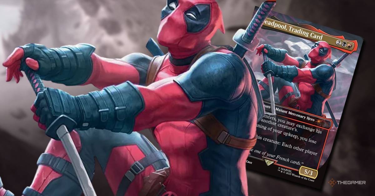 deadpool trading card mtg edh We have a confirmed opening of a regular retro frame Deadpool Trading Card in the Deadpool I fixed it Secret Lair drop! Did you pick this lair up? . If you're new