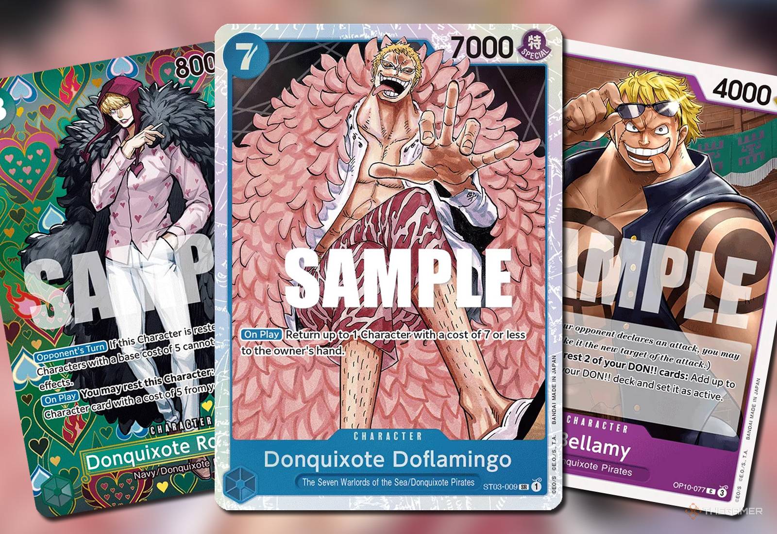 The Best Donquixote Pirates Cards In One Piece Card Game The Best Donquixote Pirates Cards In One Piece Card Game