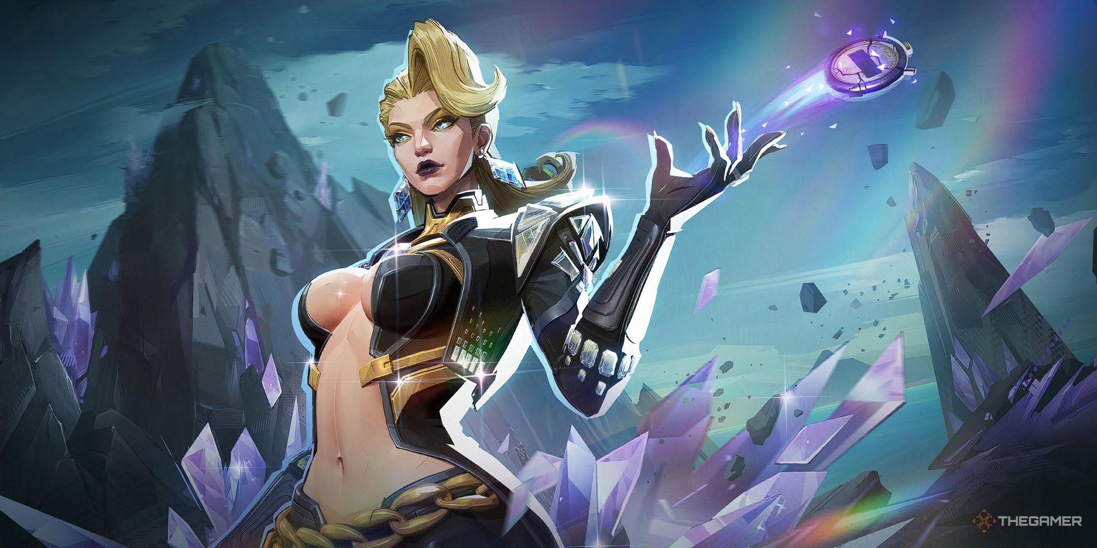 Emma Frost throwing away a timer in Marvel Rivals.