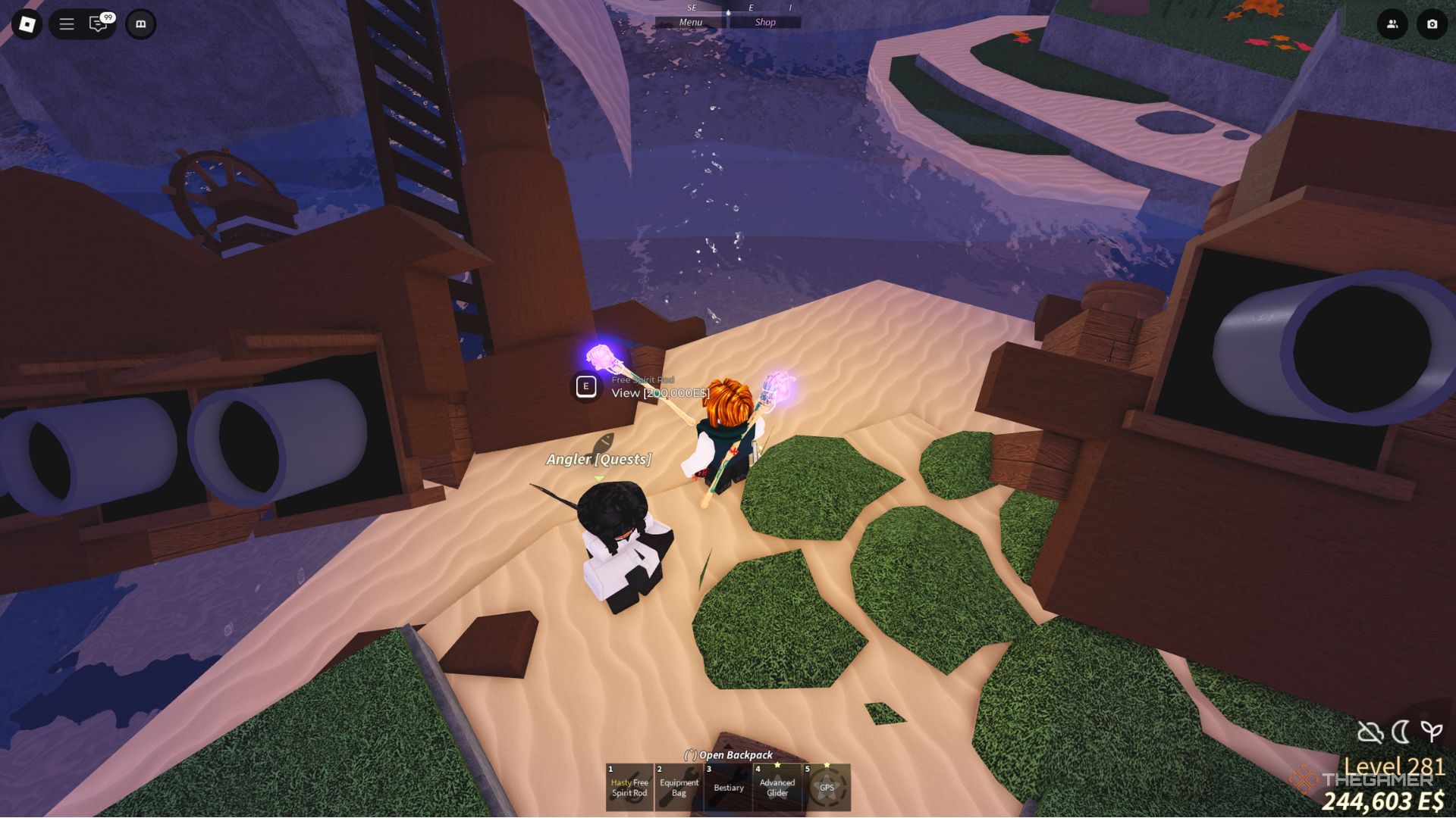 Where To Find All The Second Sea Rods In Roblox: Fisch