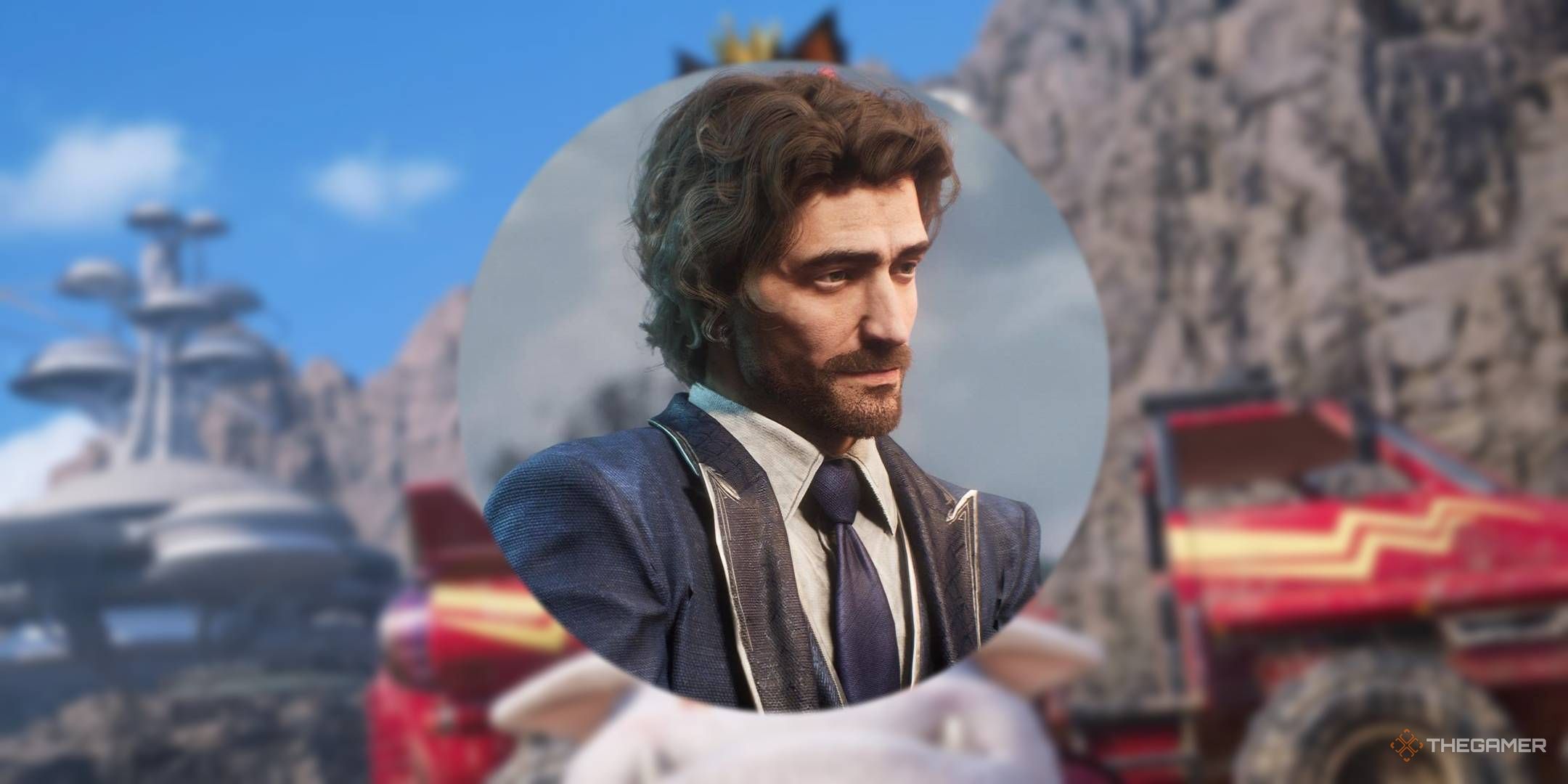 Gustave from Clair Obscur Expedition 33 over Cait Sith from Final Fantasy 7 Rebirth.