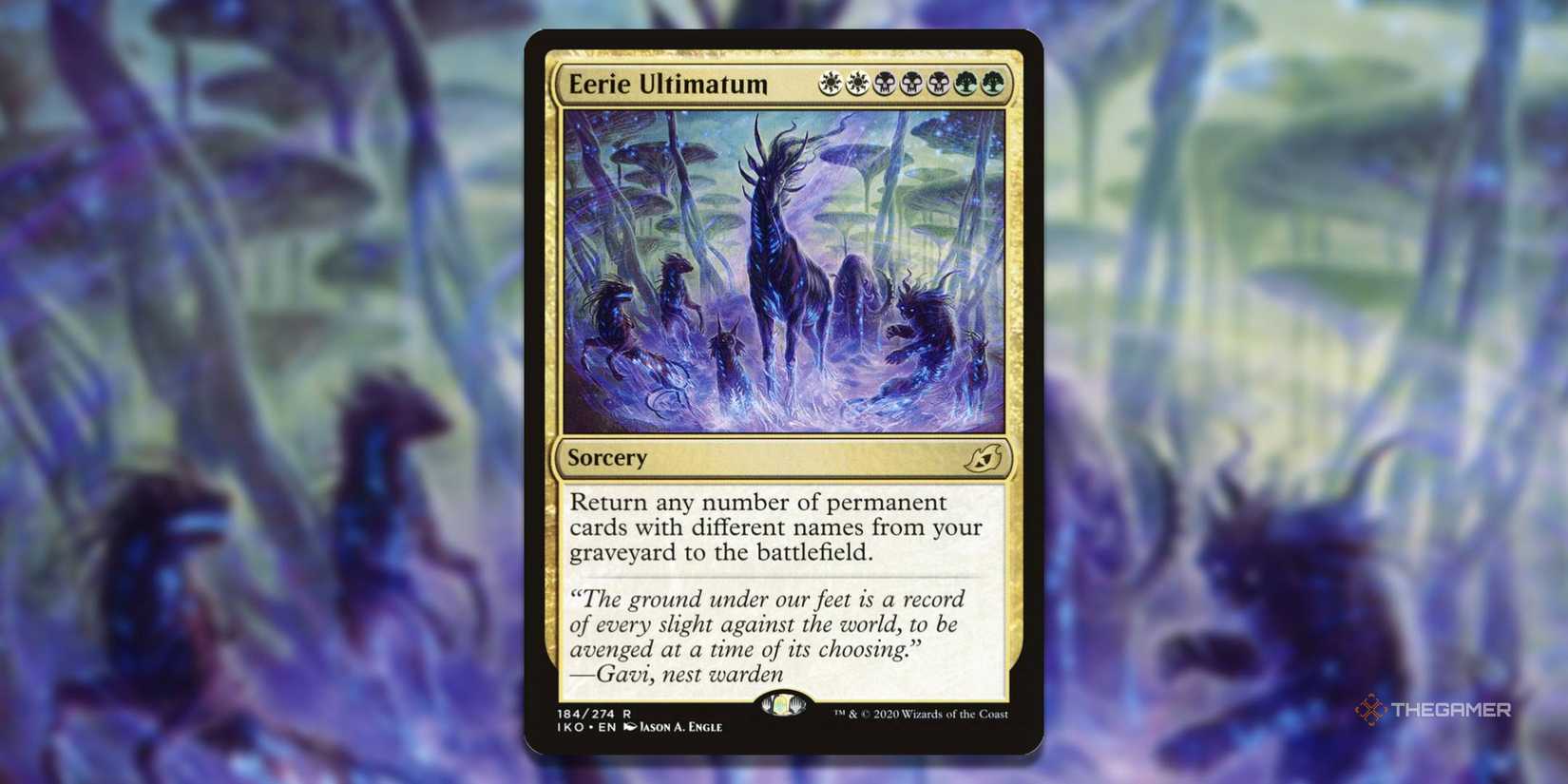 all ultimatum cards mtg Magic The Gathering - Ikoria Lair of Behemoths Target opponent sacrifices a creature Top 10 Ultimatums in "Magic: