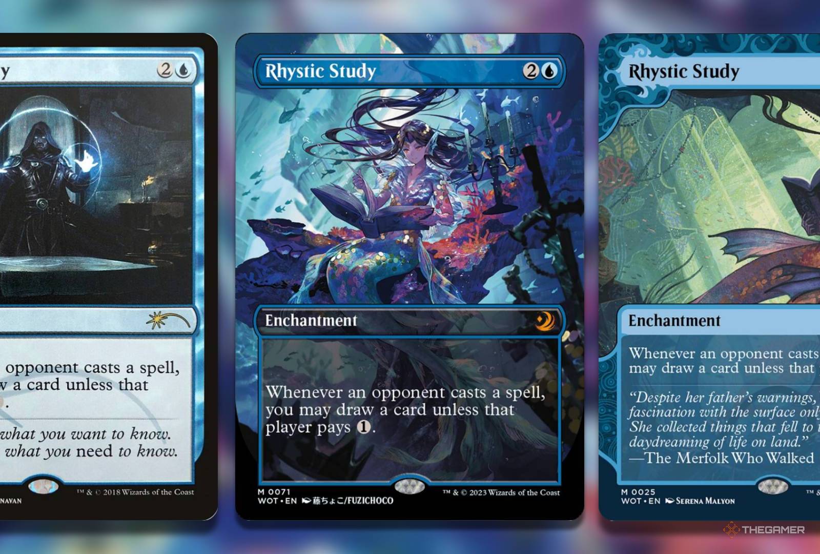 The Most Valuable Rhystic Study Cards In MTG The Most Valuable Rhystic Study Cards In MTG