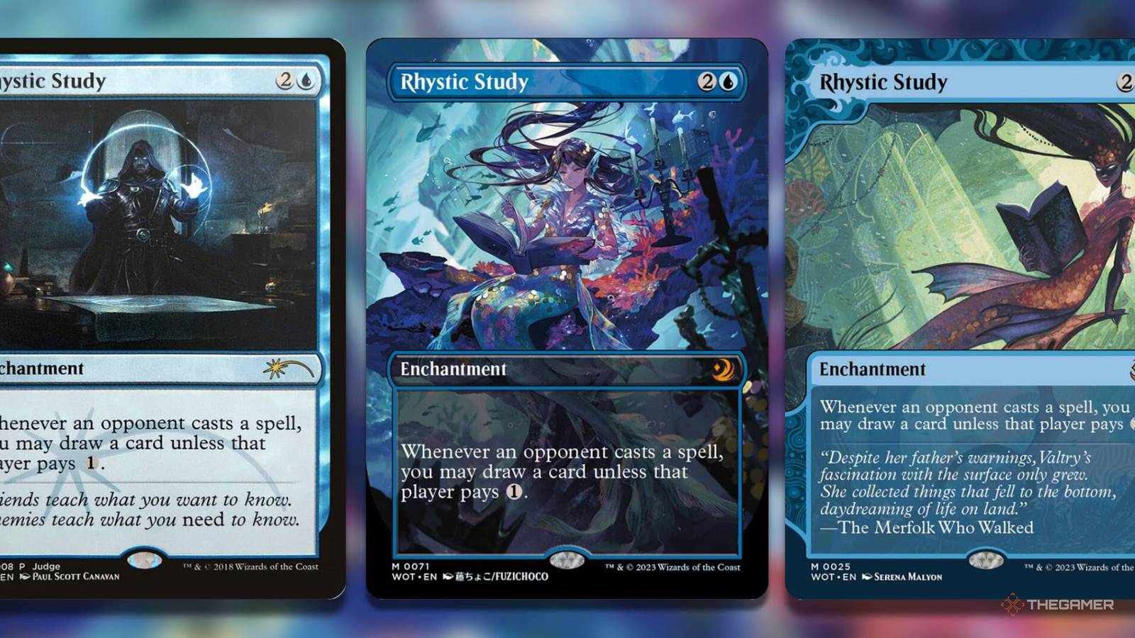 The Most Valuable Rhystic Study Cards In MTG The Most Valuable Rhystic Study Cards In MTG