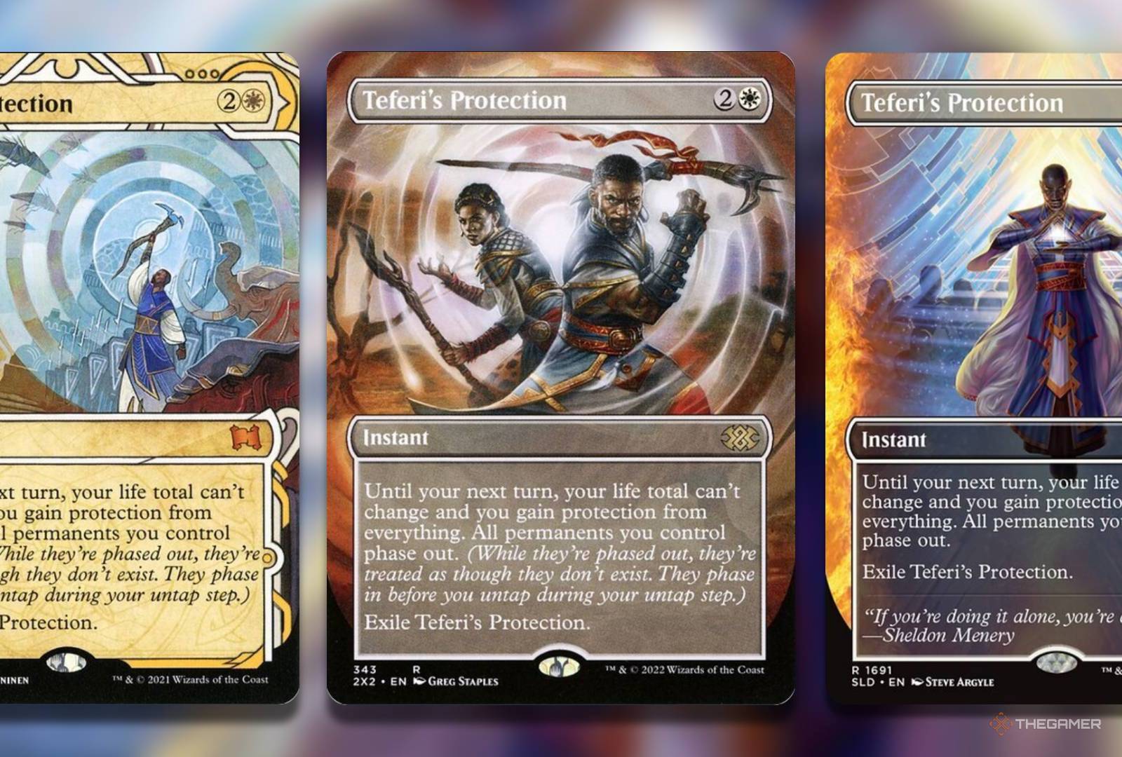cards that give protection mtg The Most Valuable Teferi's Protection Cards In MTG