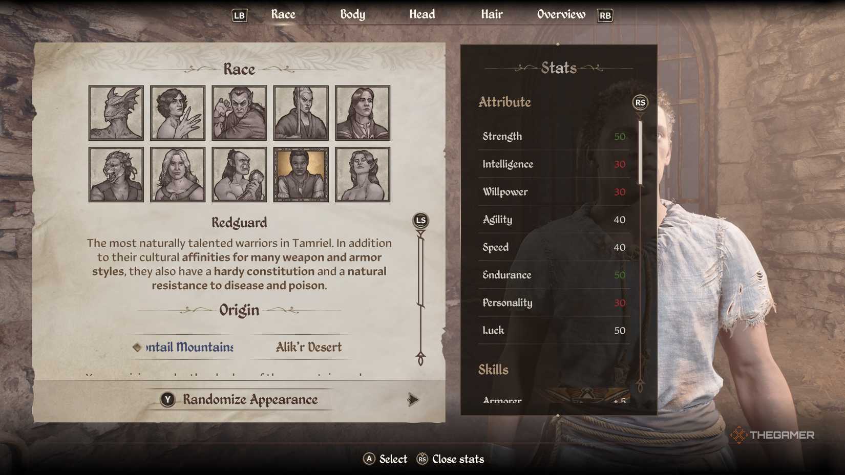 What Is The Best Race In Oblivion Remastered?