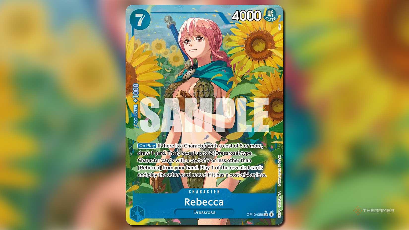 one piece card game ace PSA 10 GEM MINT JAPANESE ONE PIECE 2024 REBECCA OP10-058 ALT ART – PKMhobby main image 1