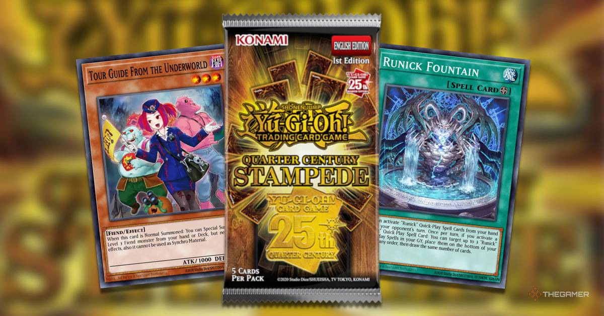 yugioh stampede cards Left Arm Offering (V.7 - Ultimate Rare) This direct successor to Quarter Century Bonanza uses its same set and pack configuration The Best Yu-Gi-Oh! TCG Cards