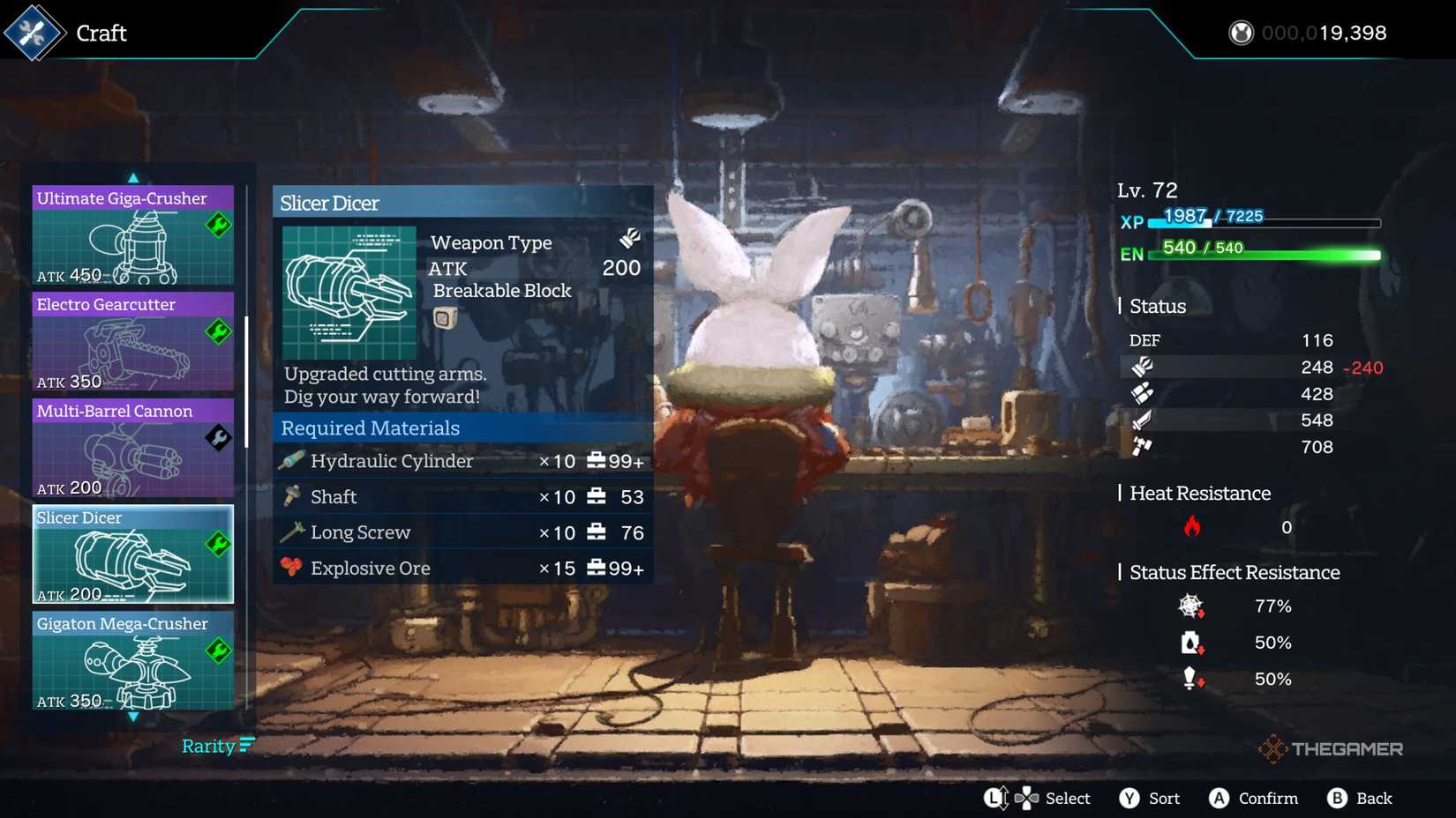 Every Craftable Item And What It Takes In Rusty Rabbit