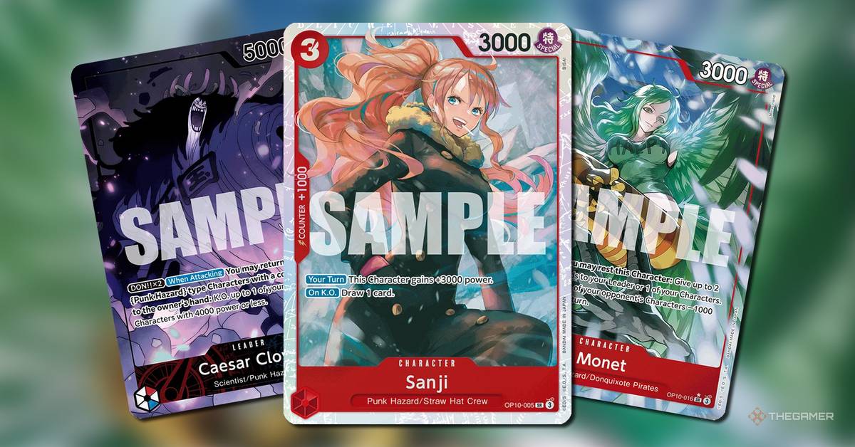 The Best Punk Hazard Cards In One Piece Card Game The Best Punk Hazard Cards In One Piece Card Game