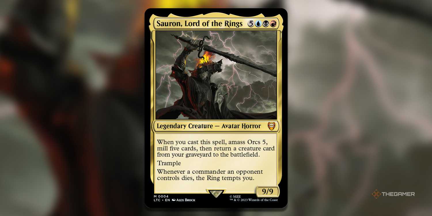 How To Build The Best Lord Of The Rings Commander Deck In Magic: The Gathering How To Build The Best Lord Of The Rings Commander Deck In Magic: The Gathering