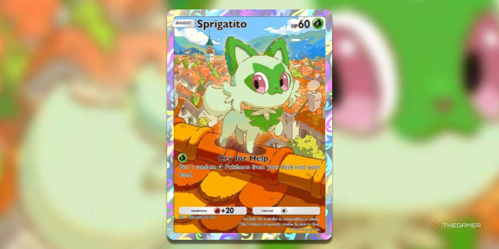 sprigatito pokemon card PSA 10 Japanese [1] Scratch (10) Attack 2 Get this Pokemon Horizons Sprigatito