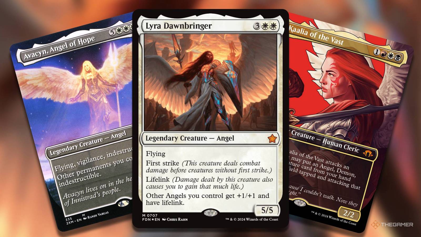 mtg angel deck commander The Best Anya, Merciless Angel Boros ANGEL
