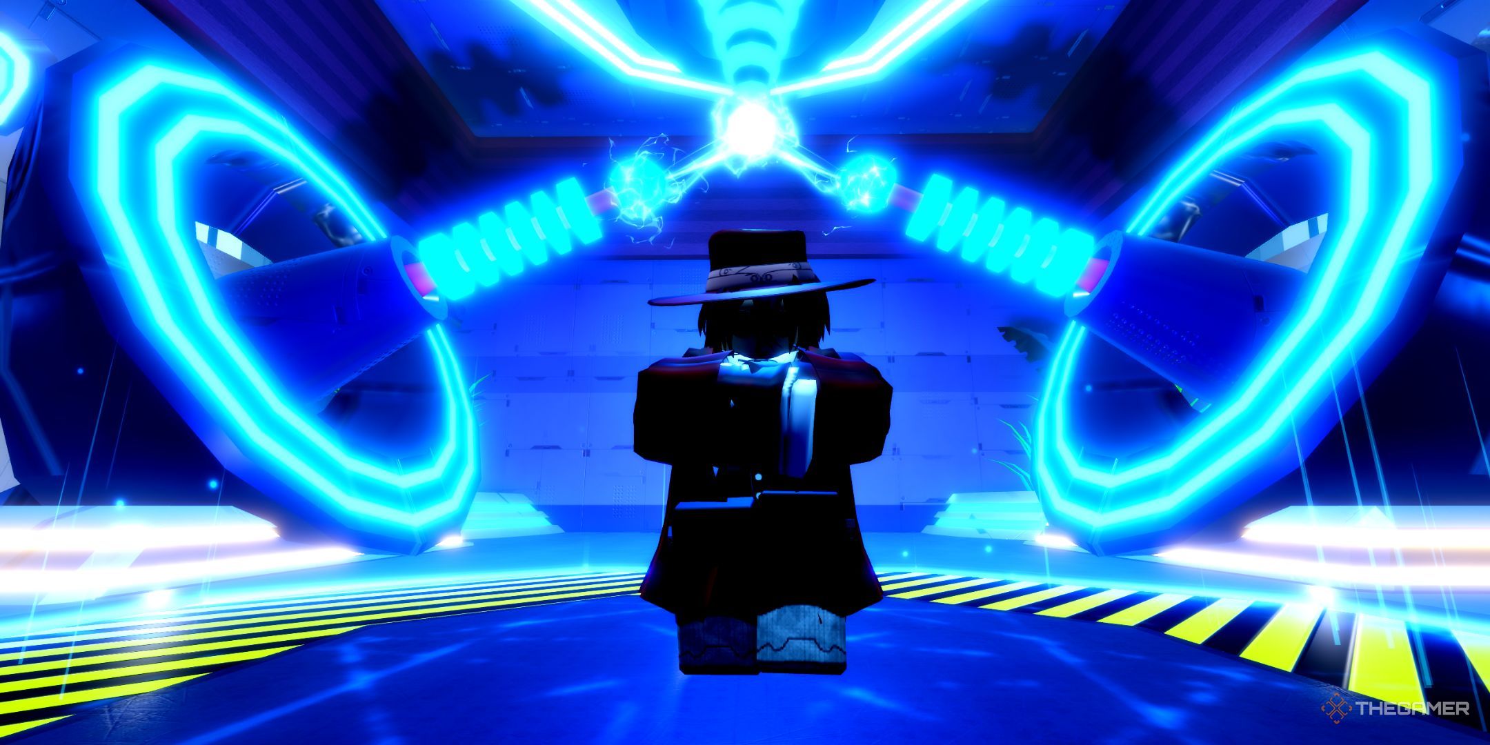 The player character shows Trait NPC in Anime Ranger X.