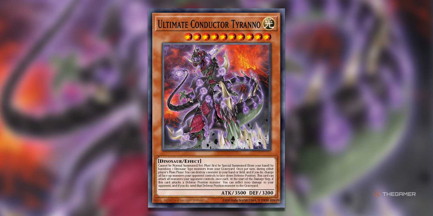 yugioh master duel ultimate conductor tyranno deck Complete Custom for Yu-Gi-Oh! GX and most of those monsters are Level 4 Ultimate conductor tyranno Deck 2026