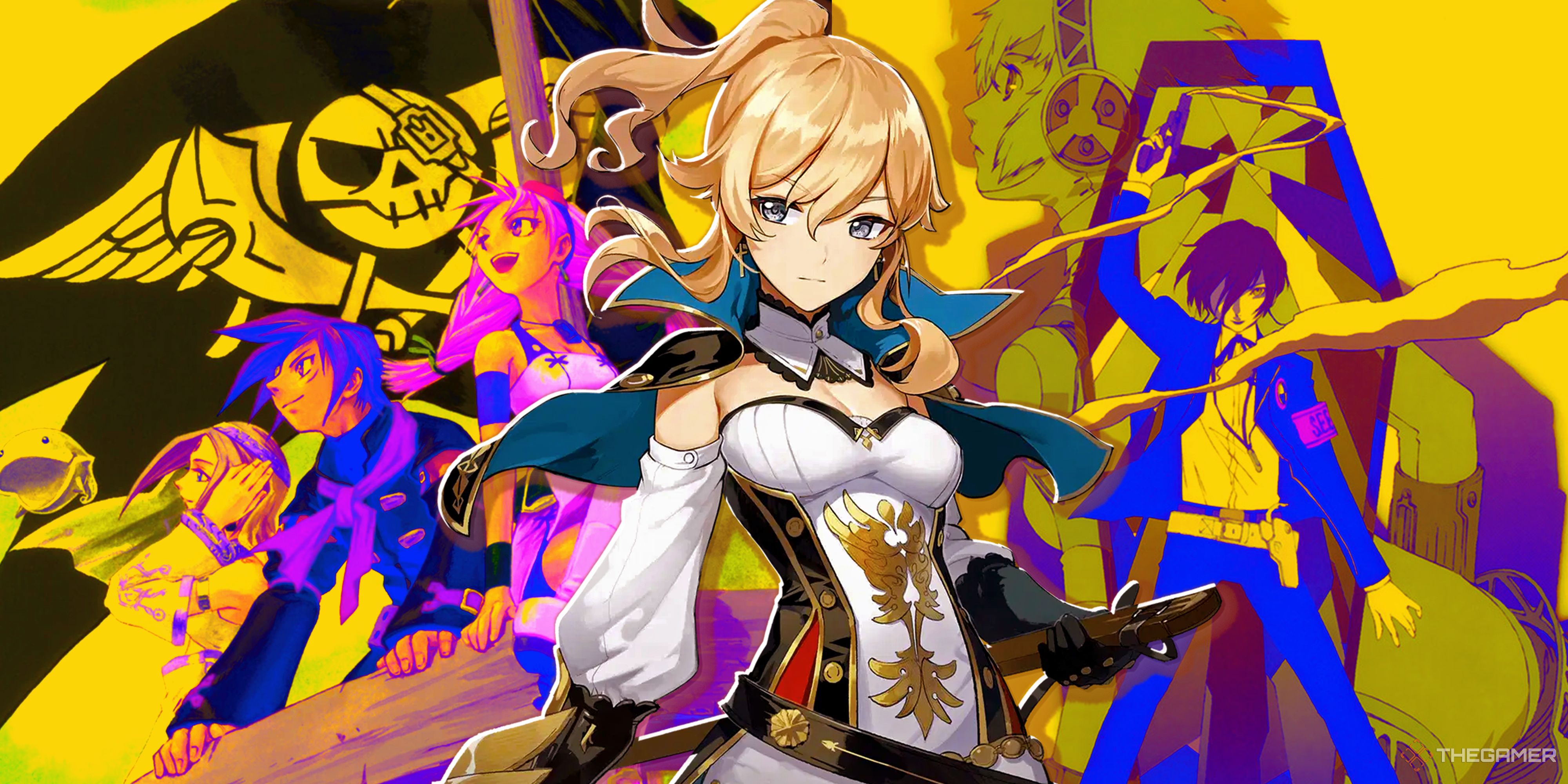 Sky of Arcadia, Genshin Impact and Persona 3.