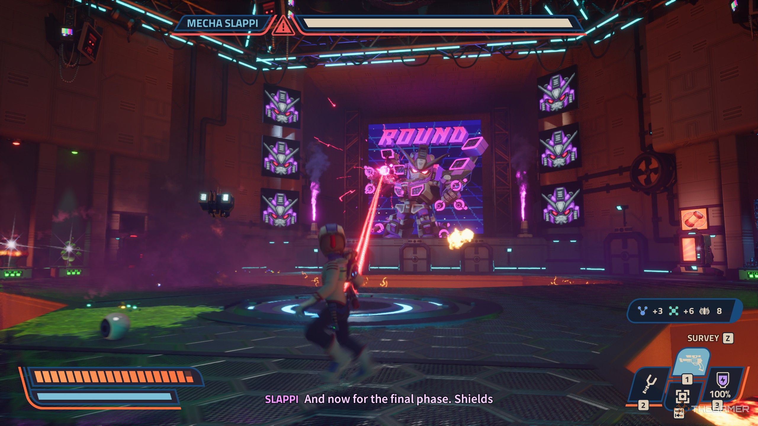 How To Defeat Mecha Slappi In Revenge Of The Savage Planet