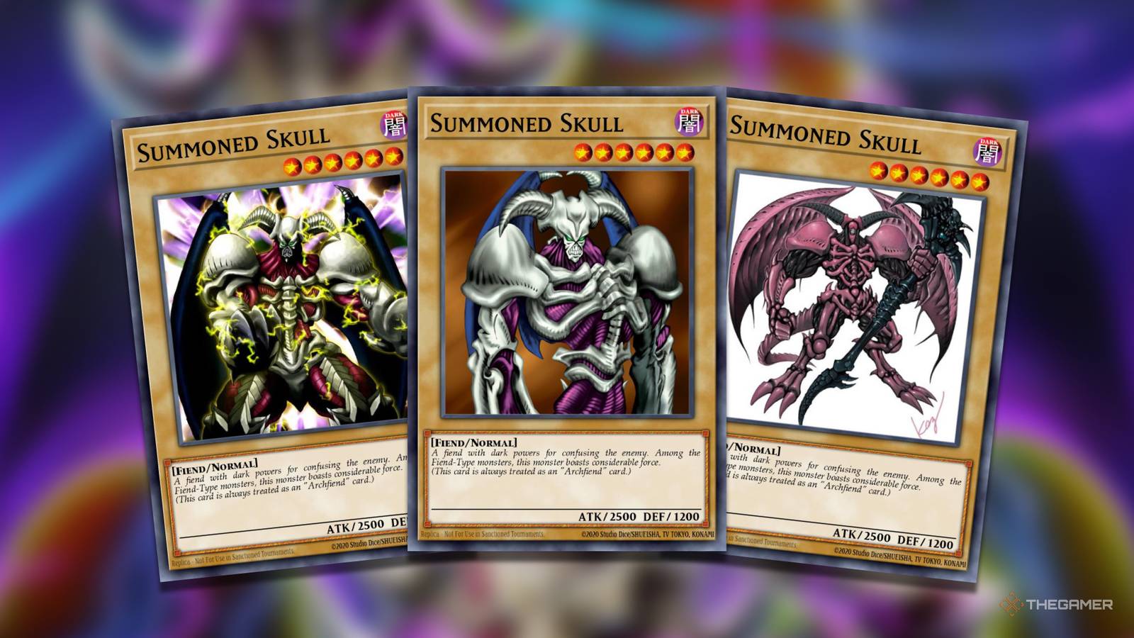 Every Summoned Skull Artwork In Yu-Gi-Oh! Ranked Every Summoned Skull Artwork In Yu-Gi-Oh! Ranked