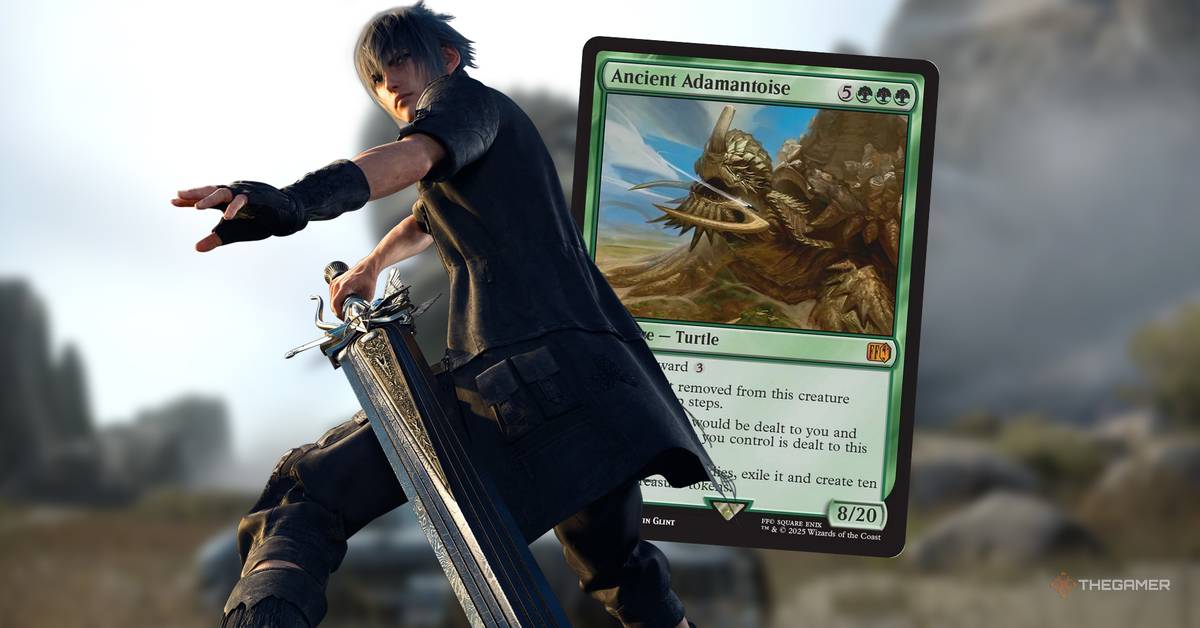 Final Fantasy's Ancient Adamantoise Is MTG's New Toughest Creature Final Fantasy's Ancient Adamantoise Is MTG's New Toughest Creature