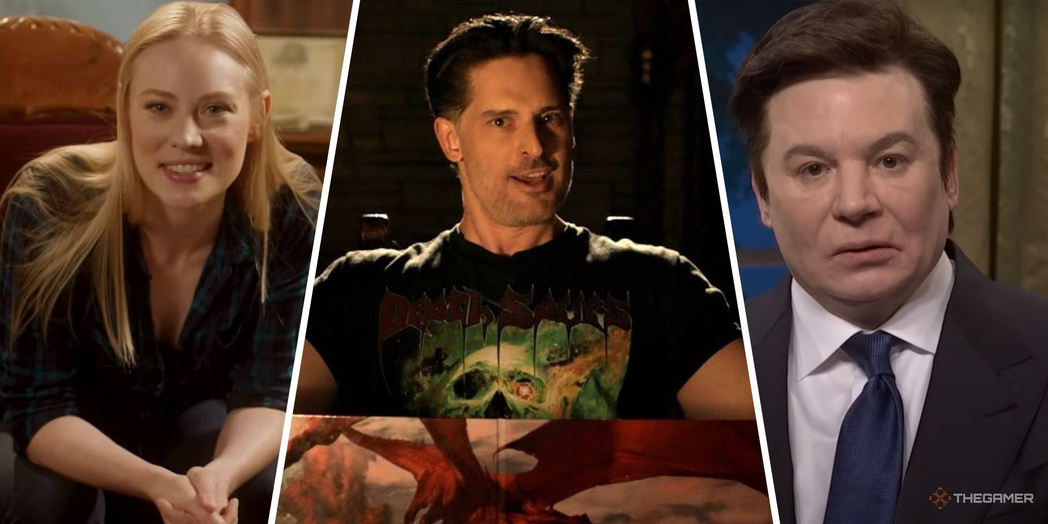 Celebrities who play Dungeons & Dragons New featurette featuring Deborah Ann Woll, Joe Manganiello and Mike Myers.