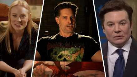 Celebrities who play Dungeons & Dragons New featurette featuring Deborah Ann Woll, Joe Manganiello and Mike Myers.