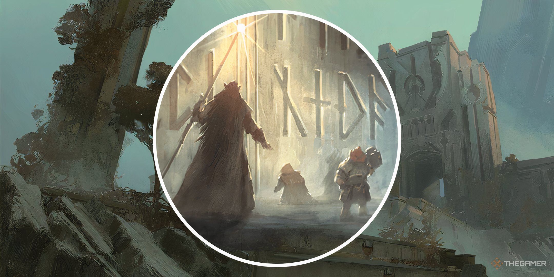 A high-level party explores a dungeon in DND. 