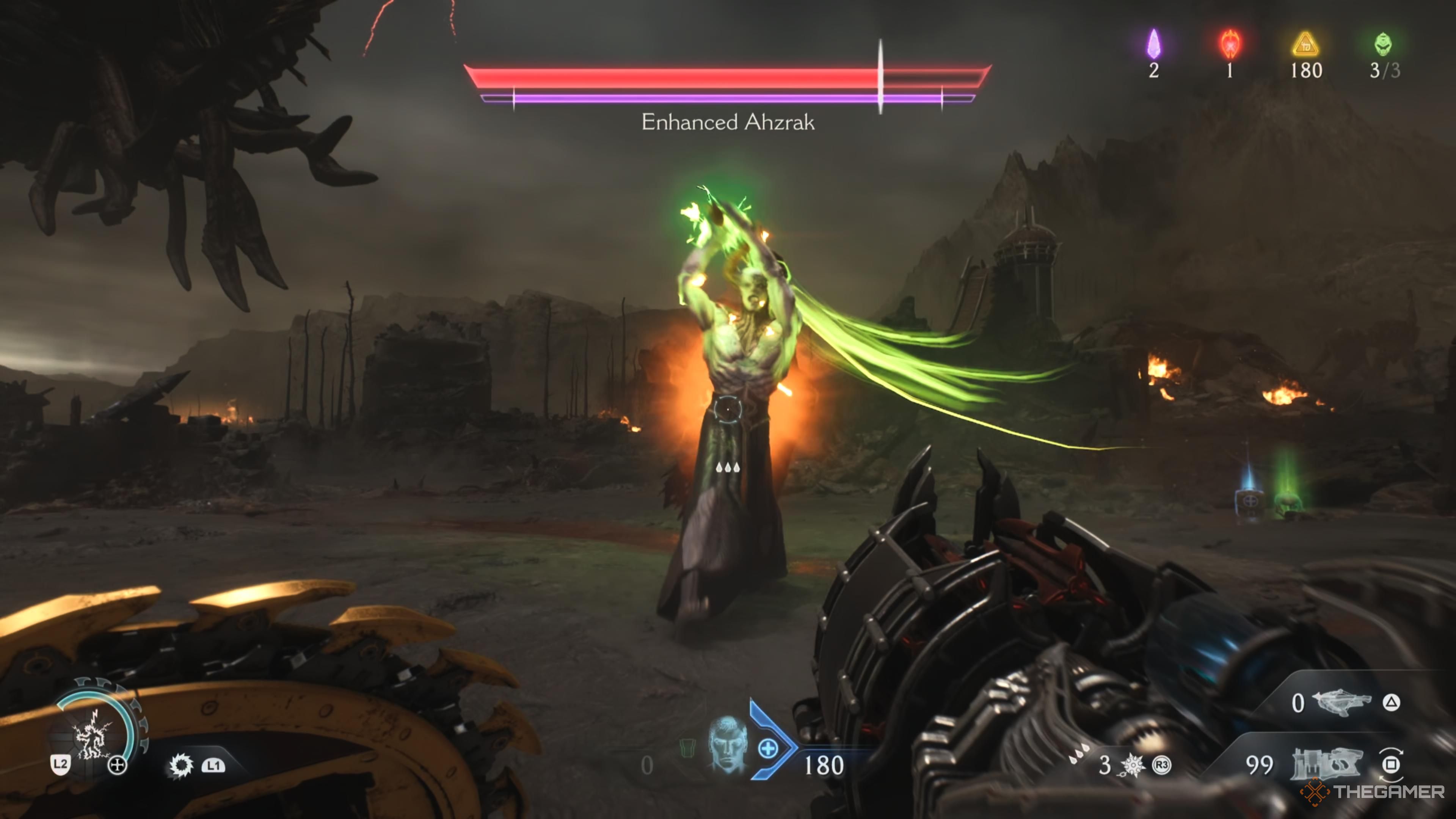 How To Beat Enhanced Prince Ahzrak In Doom: The Dark Ages