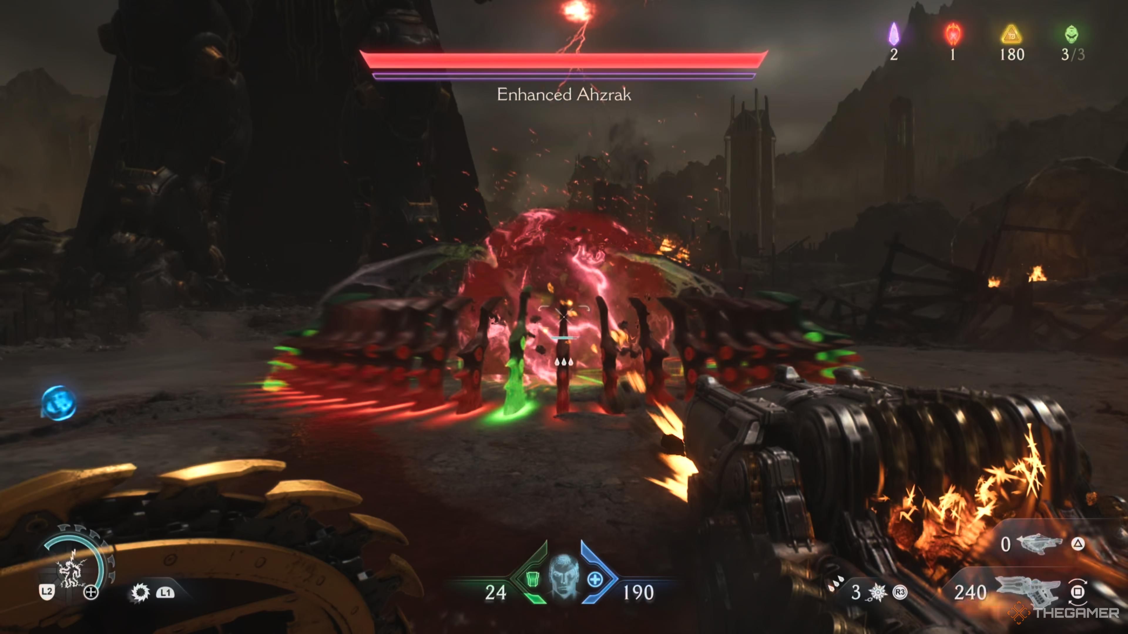How To Beat Enhanced Prince Ahzrak In Doom: The Dark Ages