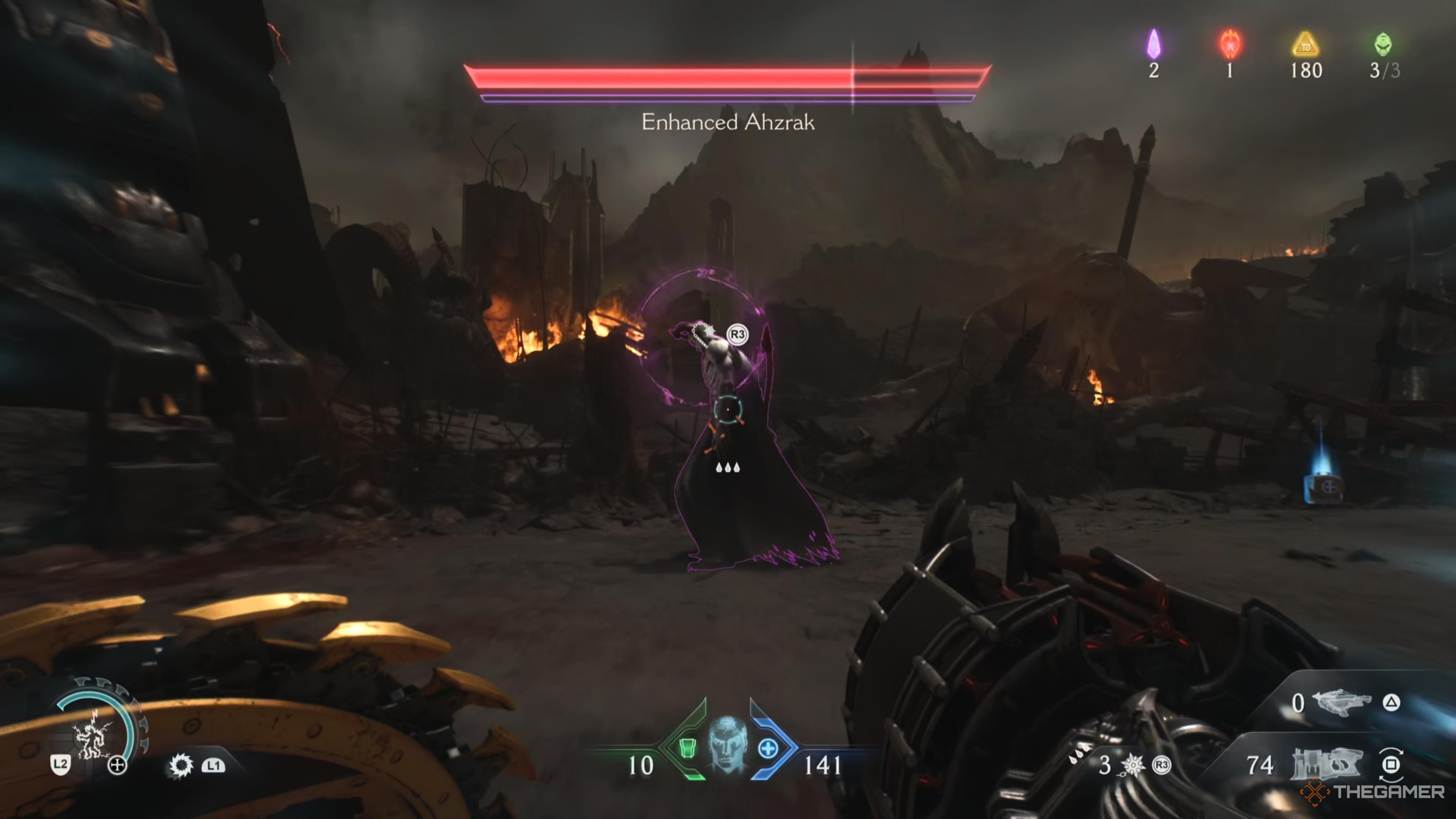 How To Beat Enhanced Prince Ahzrak In Doom: The Dark Ages