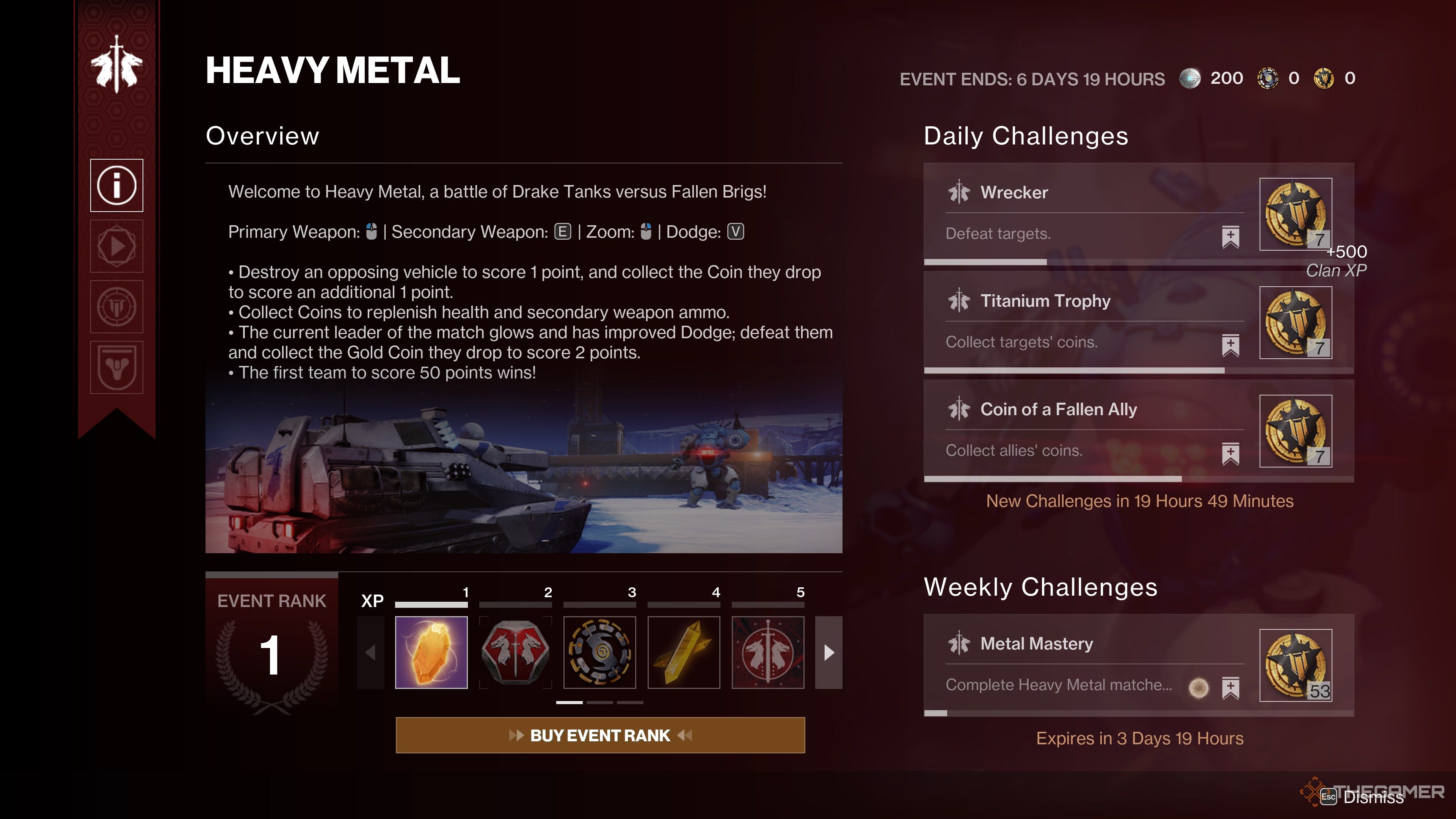 Heavy Metal Event Guide And Rewards - Destiny 2: Heresy