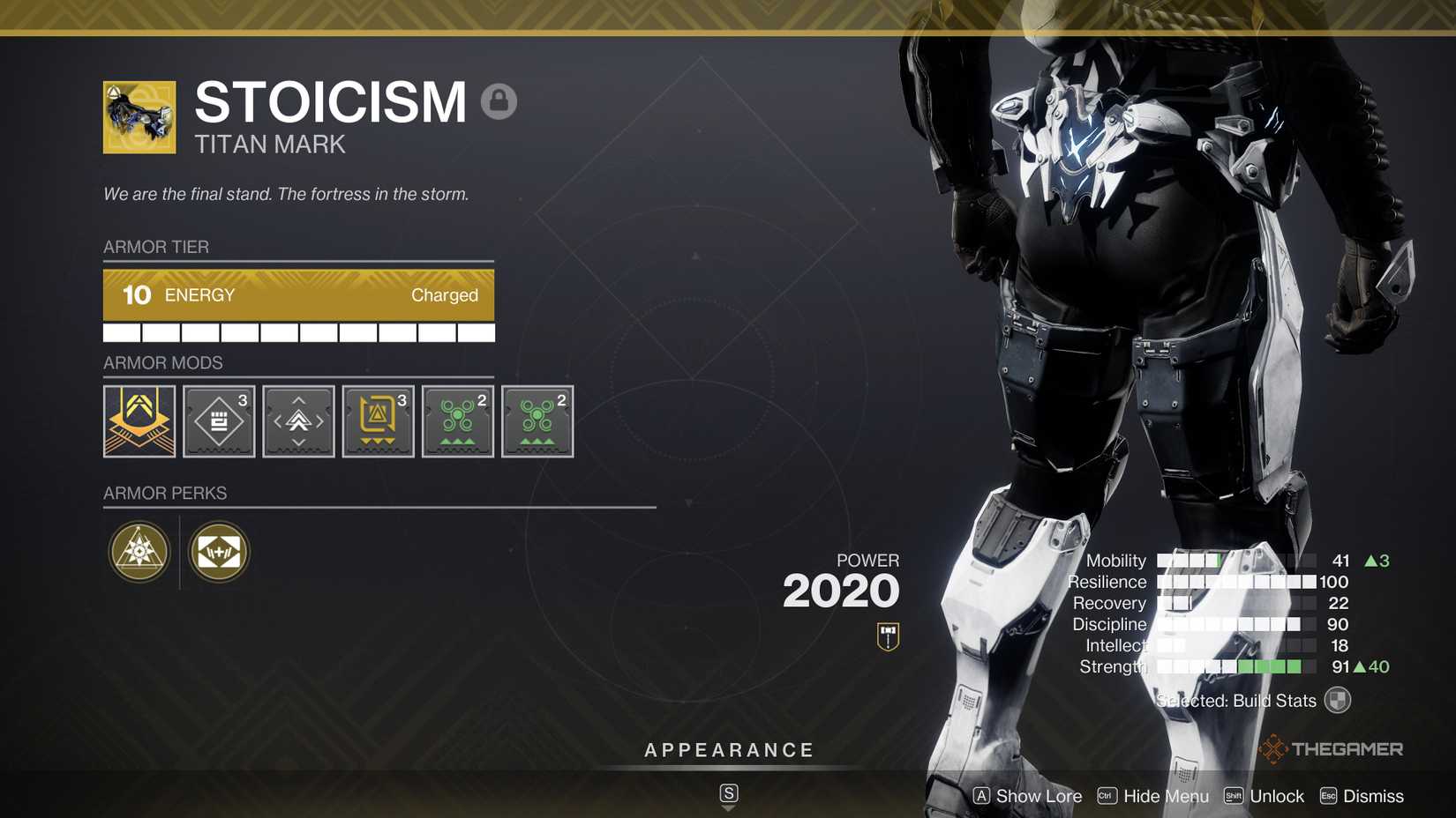 Stoicism God Rolls - Destiny 2: The Final Shape