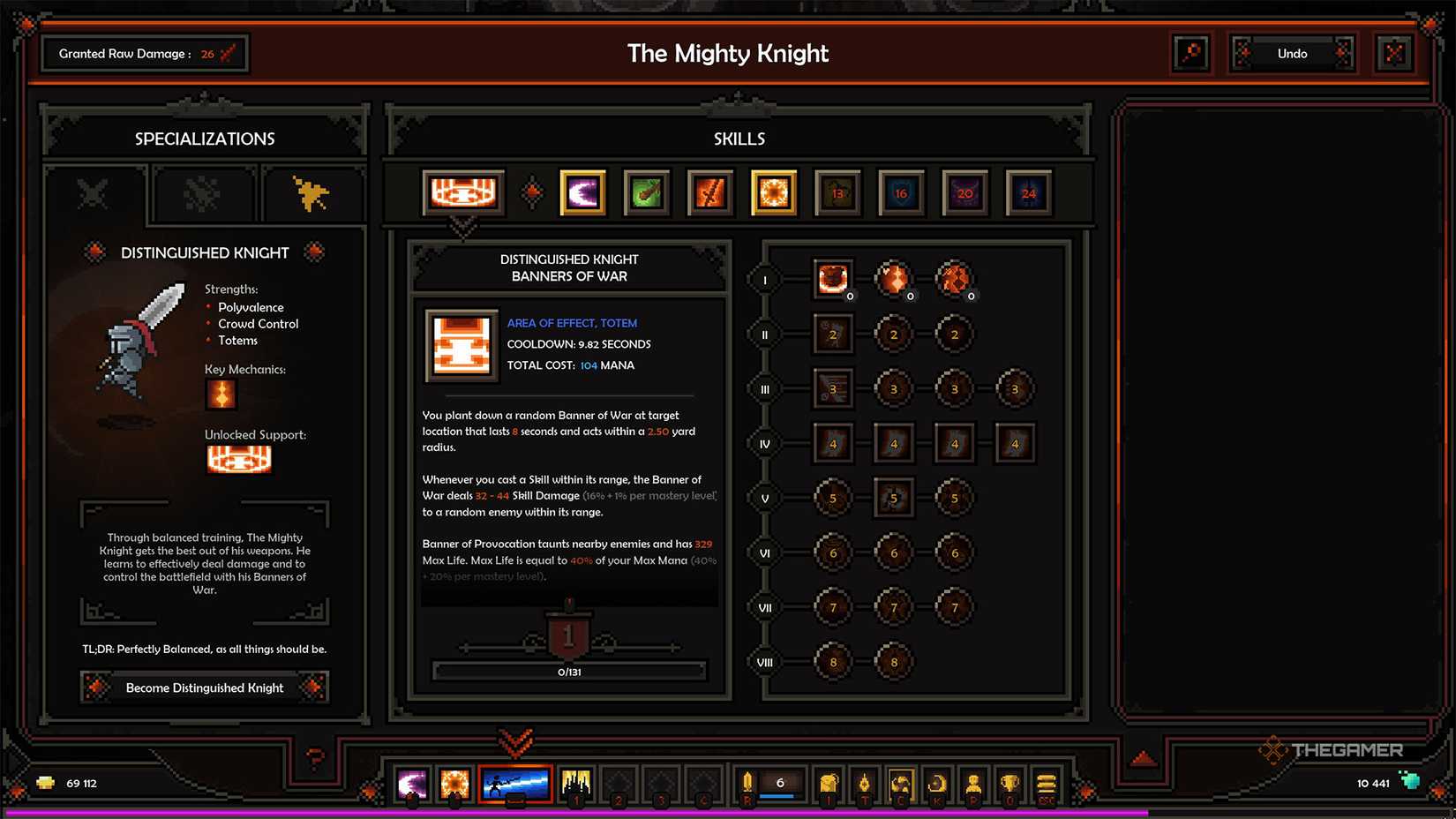 Each Class And Its Specializations In The Slormancer