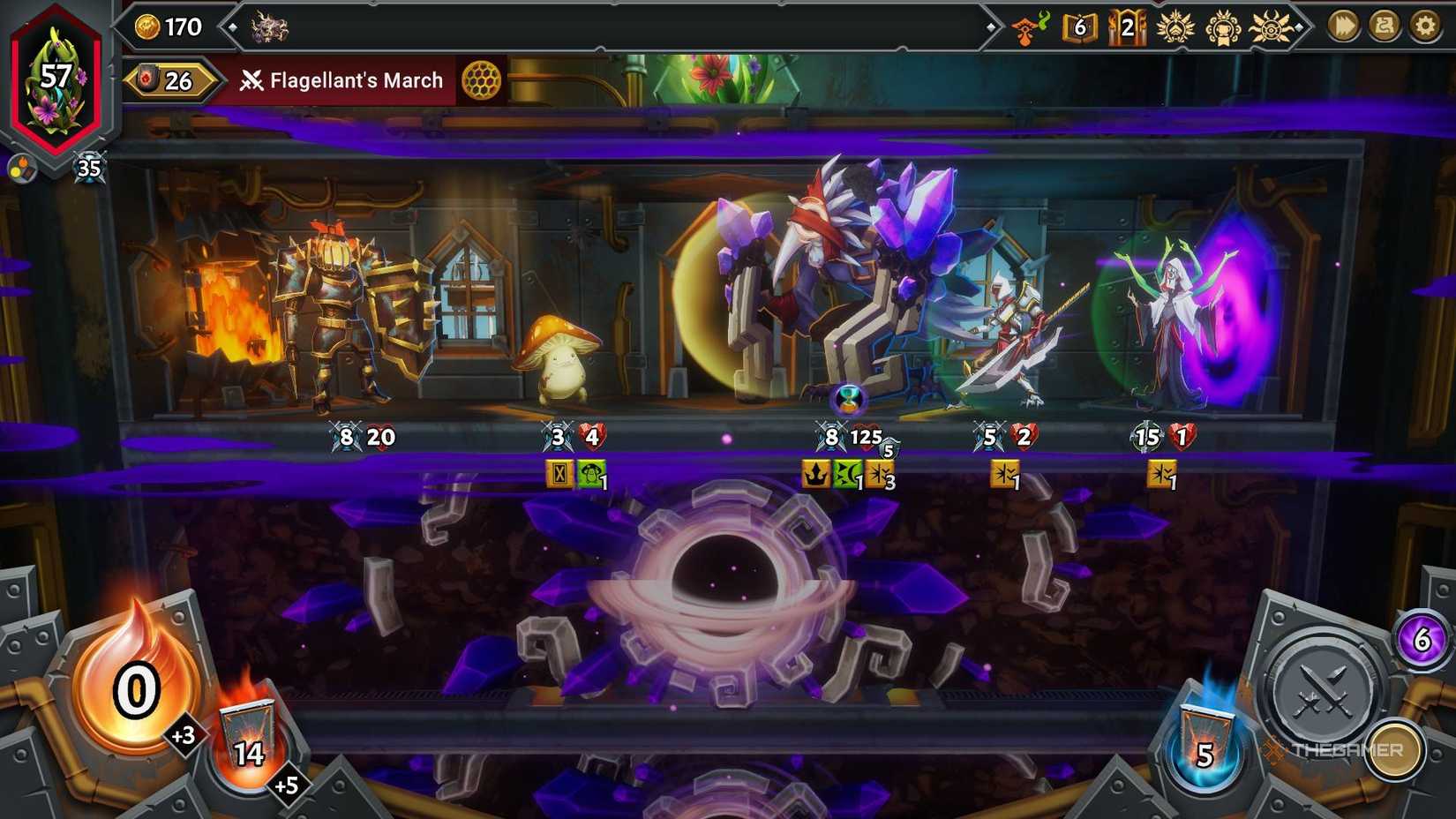 Fight bosses in Monster Train 2