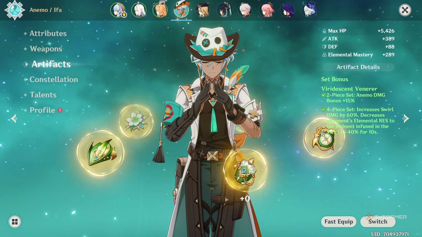 Ifa Builds, Weapons, Artifacts, And Team Compositions Guide In Genshin ...