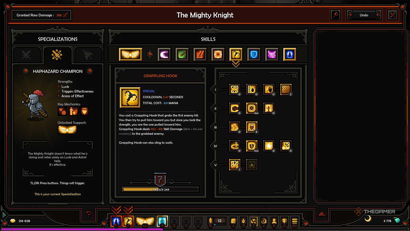 The Best Knight Builds And Skills In The Slormancer