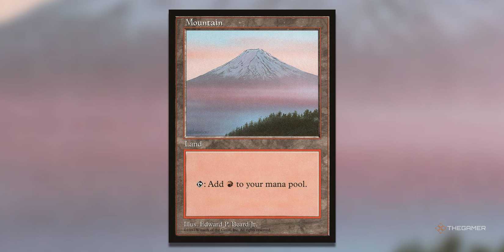 The 10 Most Valuable Basic Mountain Cards In Magic The Gathering