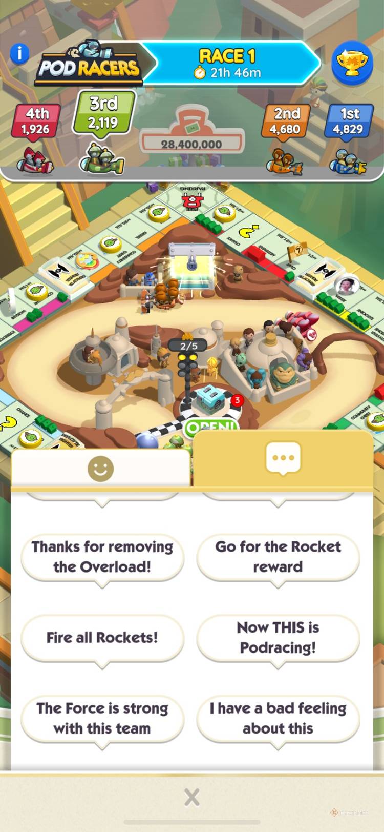 How To Win All Rewards In Pod Racers In Monopoly Go (May 1-5)