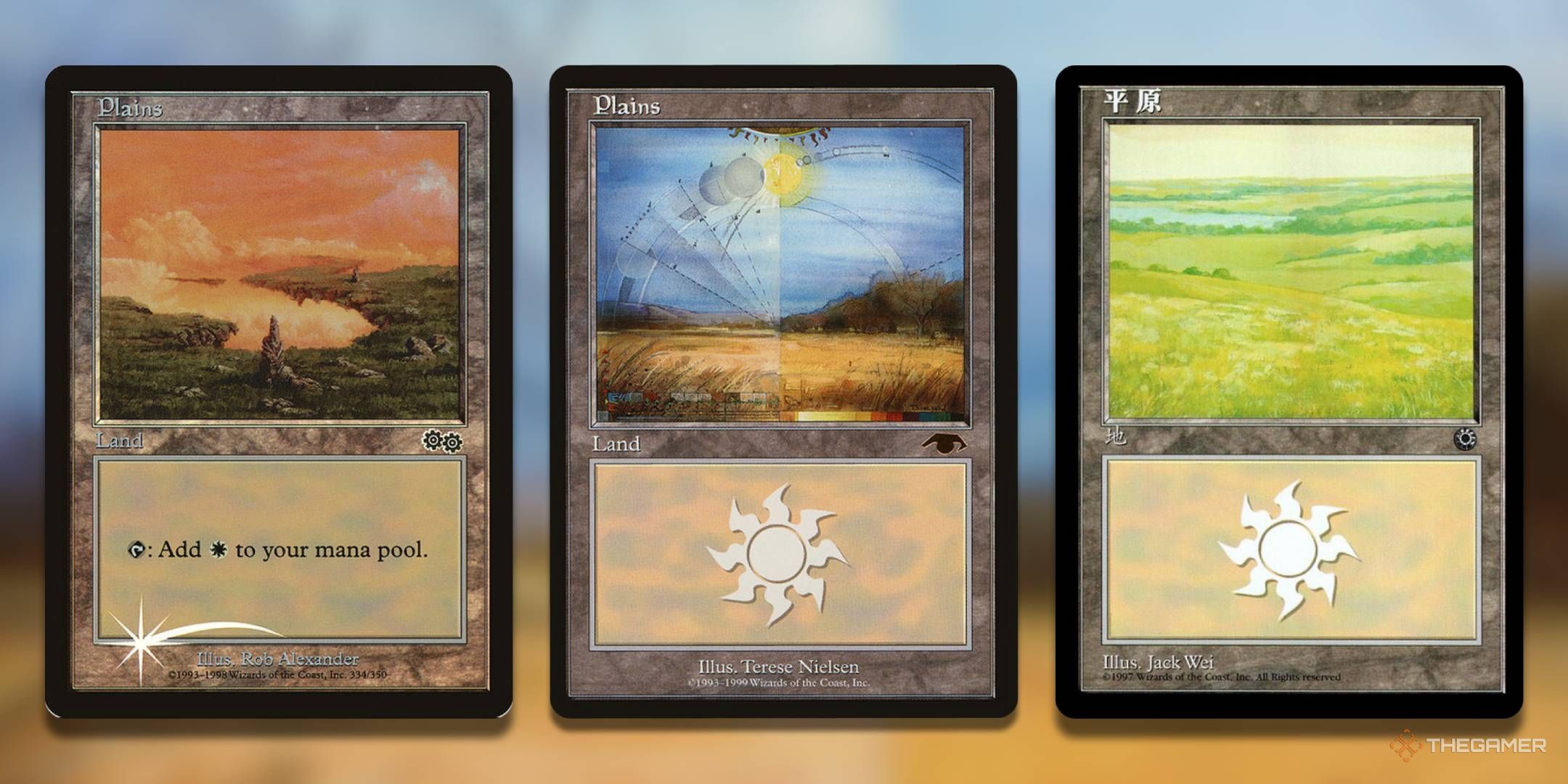 m2762 APAC1 平地 Plains Illus.Ron Spears Plains · Arena New Player Experience (ANA) #22 · Scryfall