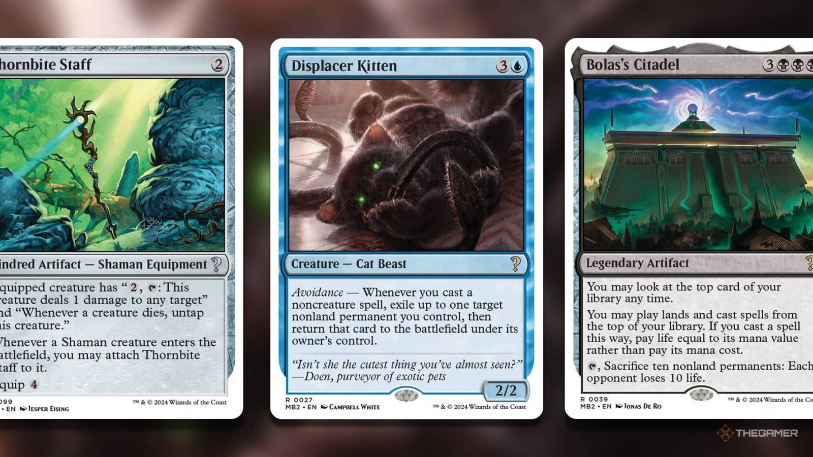 10 Most Valuable White-Border Cards In MTG Mystery Booster 2 10 Most Valuable White-Border Cards In MTG Mystery Booster 2