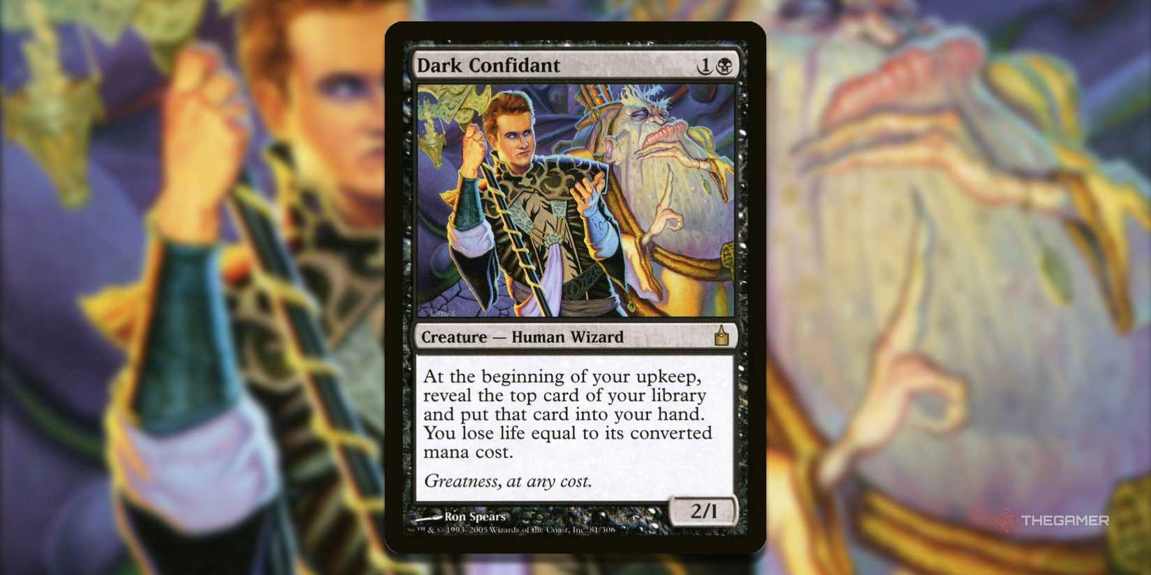 mtg cards like dark confidant Dark Confidant