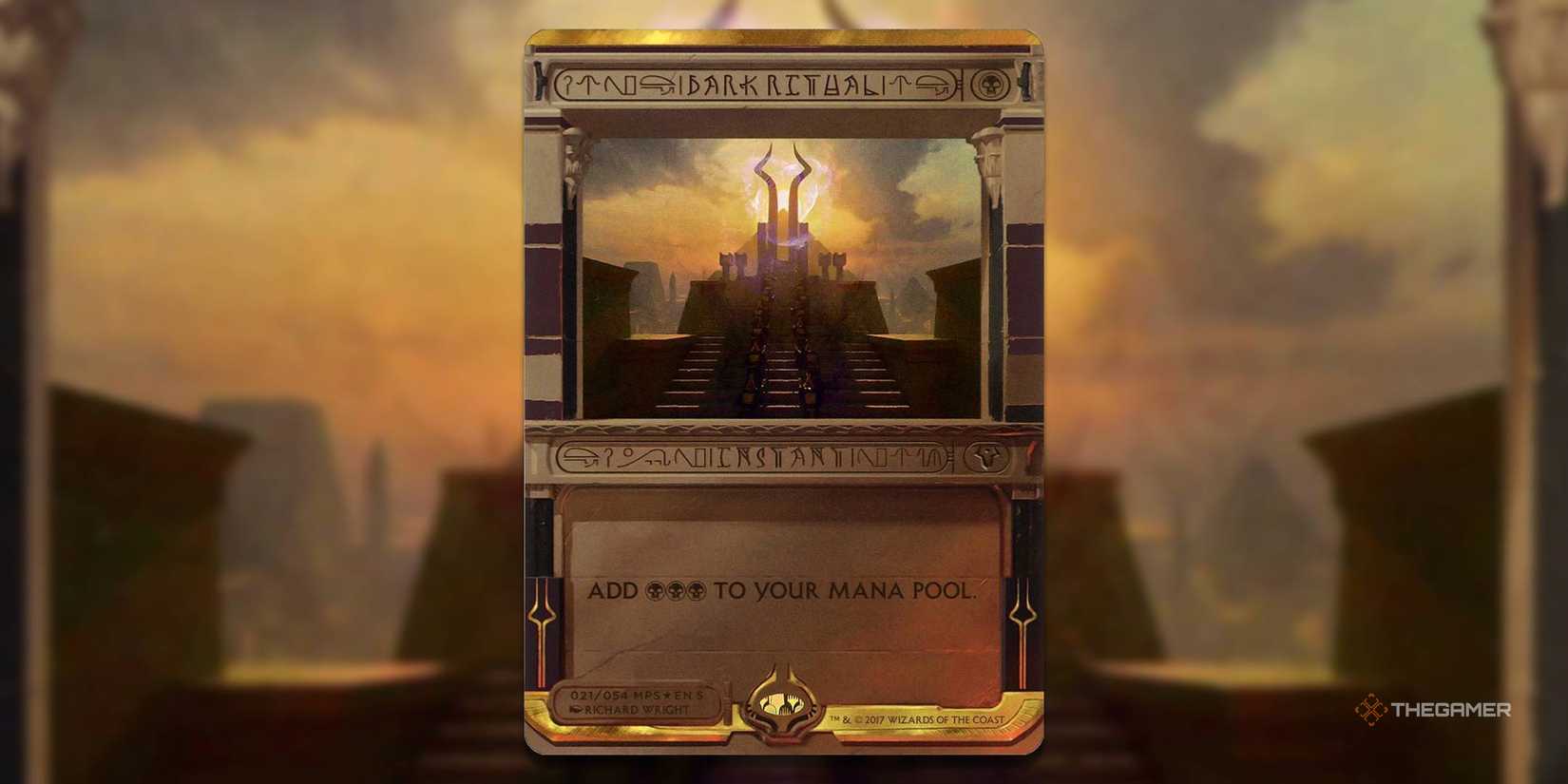 The Most Valuable Dark Ritual Cards In Magic: The Gathering