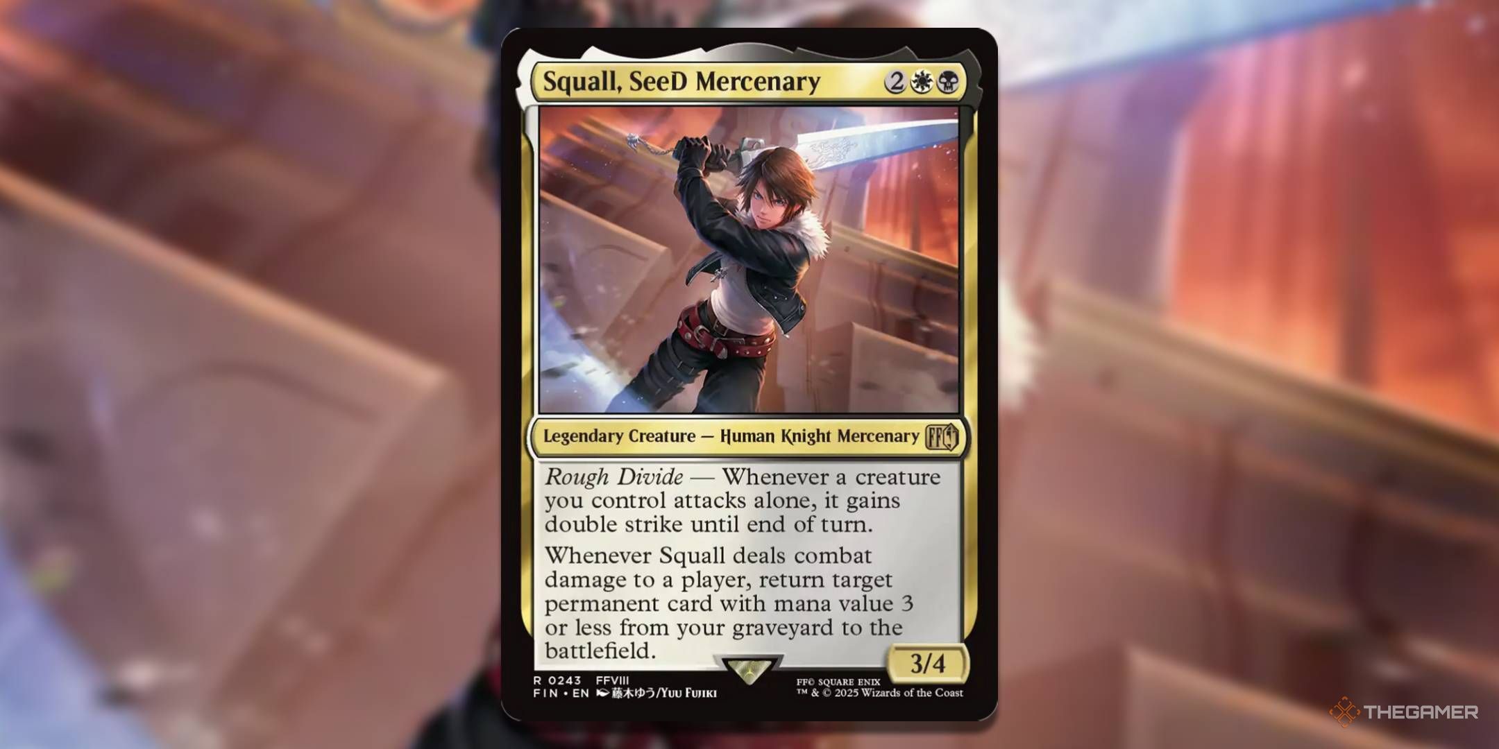 Squall, SeeD Mercenary & Ultima セット Squall, SeeD Mercenary Standard Showdown Promo Borderless