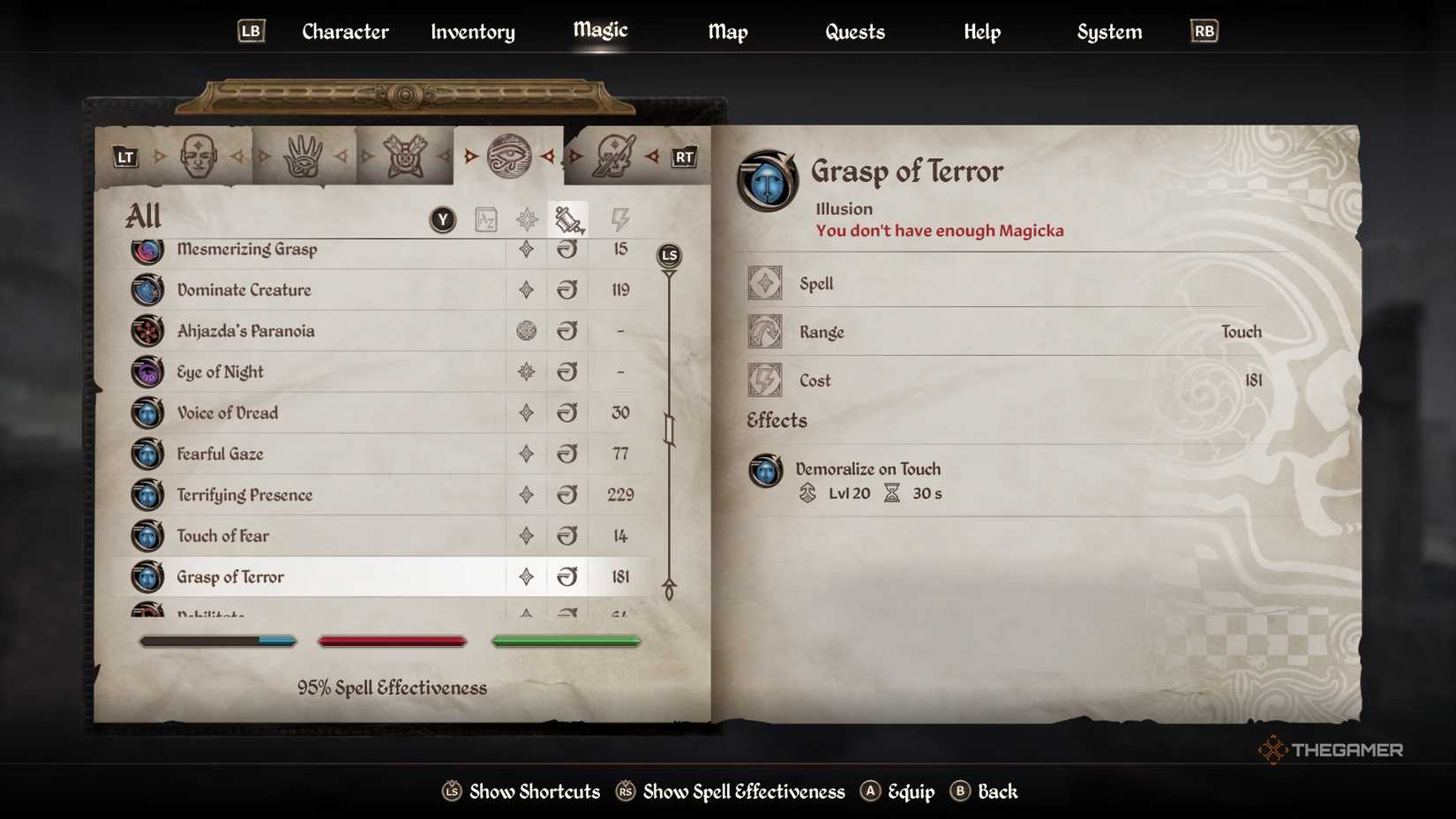 Should You Use Illusion Spells In Oblivion Remastered?